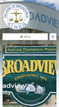 Mobile Screenshot of broadview-il.gov